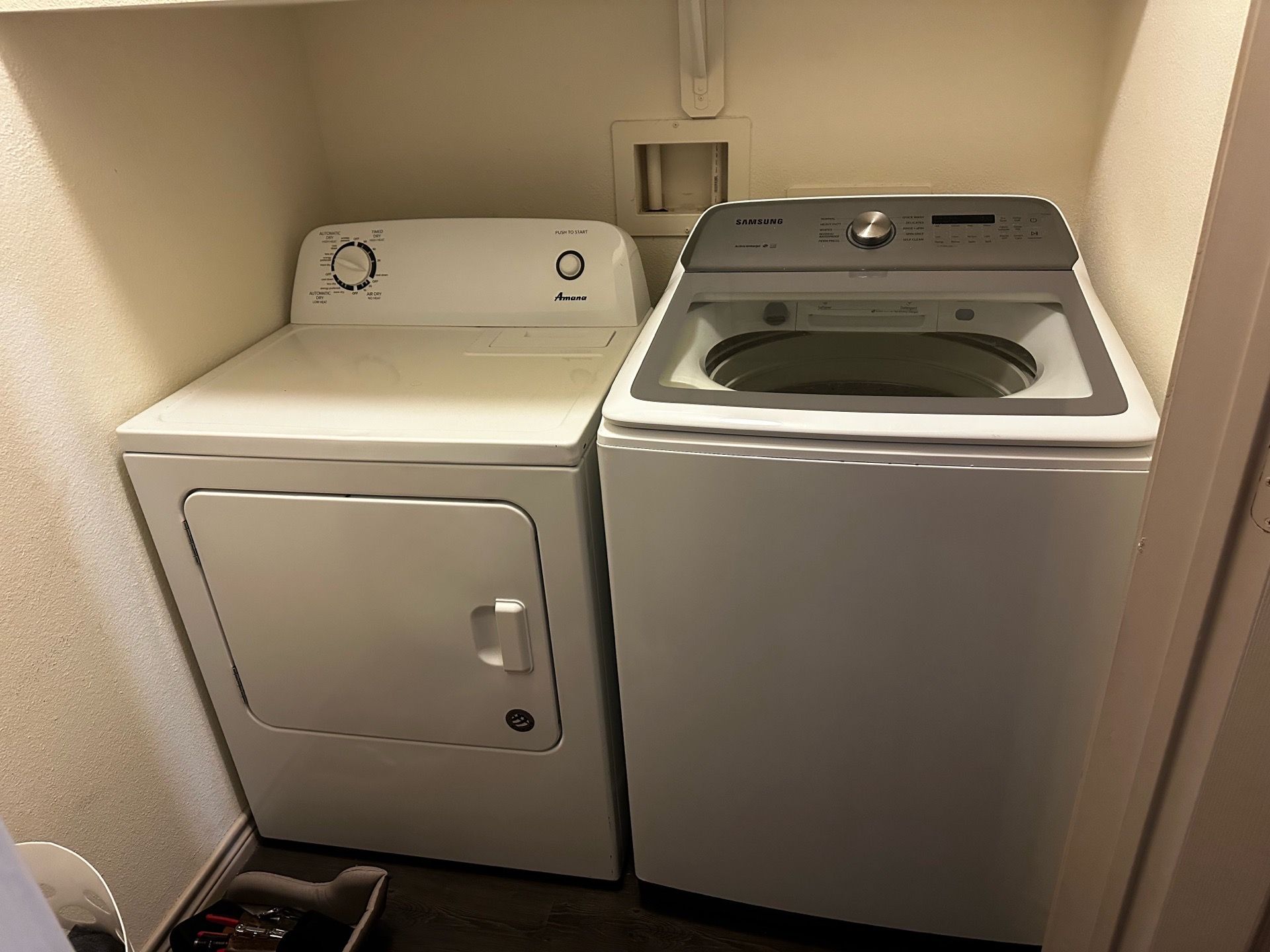 Washer & Drier