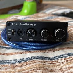 FOSI AUDIO DAC-Q4 Headphone Amplifier