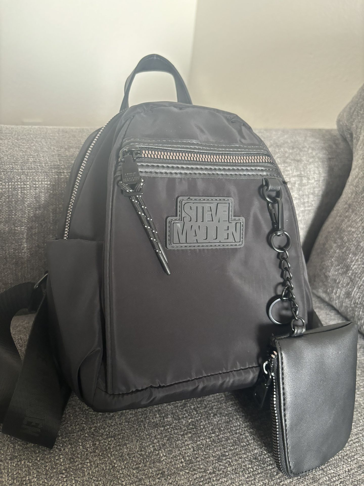 Steve Madden Backpack With Wallet 