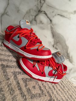 Off-White x Nike Dunk Low University Red