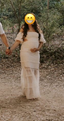 Maternity shoot dress