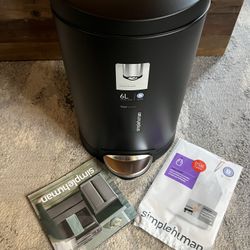 New - Simple Human 6L Trash Can