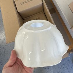 4 Light Fixture Shades 