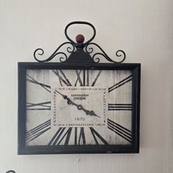 Metal Wall Clock