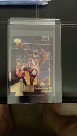 3 x 5 upper deck trading card