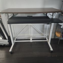 Sit-Stand Adjustable Fold-Away Desk & Workstation by Artist's Loft®