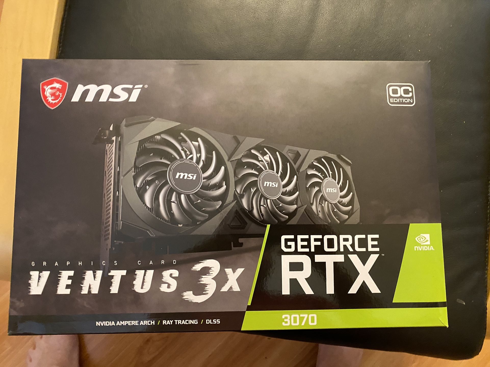 MSI Ventus 3x RTX NVIDIA 3070 GPU