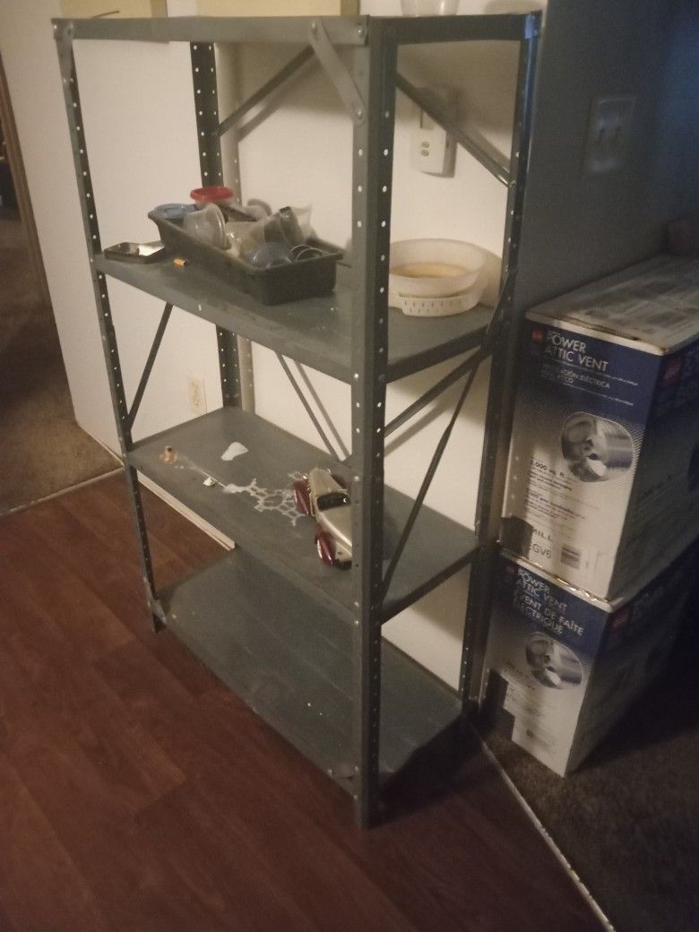 Light Weight 4 Tier Shelving Unit