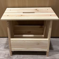 IKEA PERJOHAN Stool, Pine