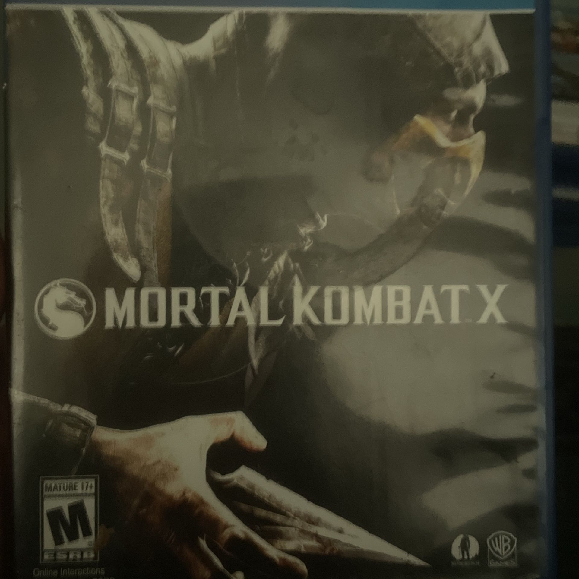Mortal Combat X PS4 Game.