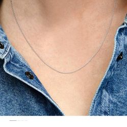 Pandora silver chain necklace 