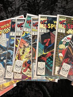 Web Of Spider Man Comic Books 