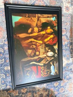 Póster Enmarcado "La Metamorfosis de Narciso" - Salvador Dalí (Edición Oficial 2000)