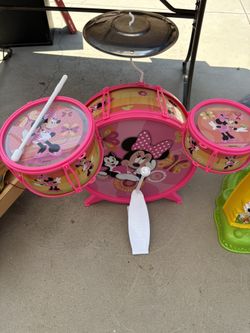 Minnie Drum Set