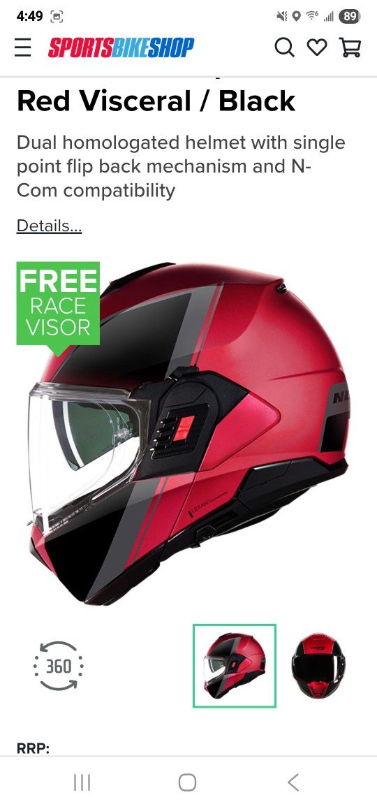 NOLAN HELMET (NEW)