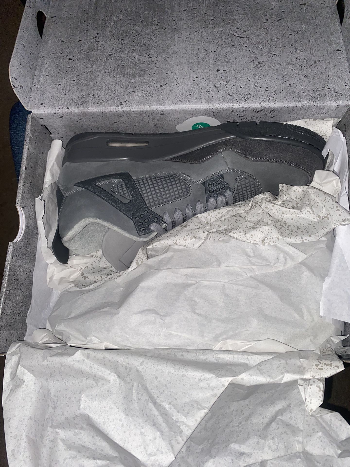 Jordan 4 Paris Olympics Wet Cement