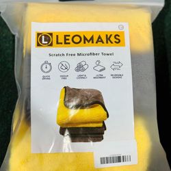 Microfiber Towel –Ultra Absorbent, Quick Drying, Scratch-Free, Reversible Design Pack Of 3