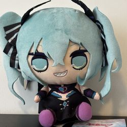 Hatsune Miku Plush NEW With Tag Gothic Devil Ver Vocaloid Anime Plush Doll