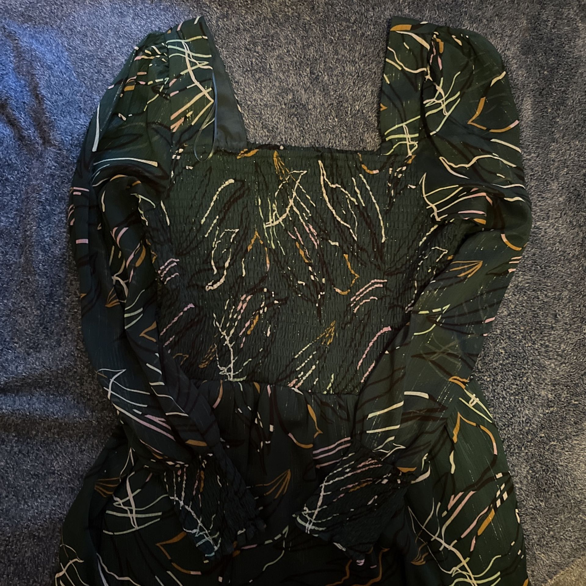 Nine West Green Dress