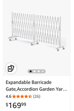 Expandable Rail/ Barricade Gate