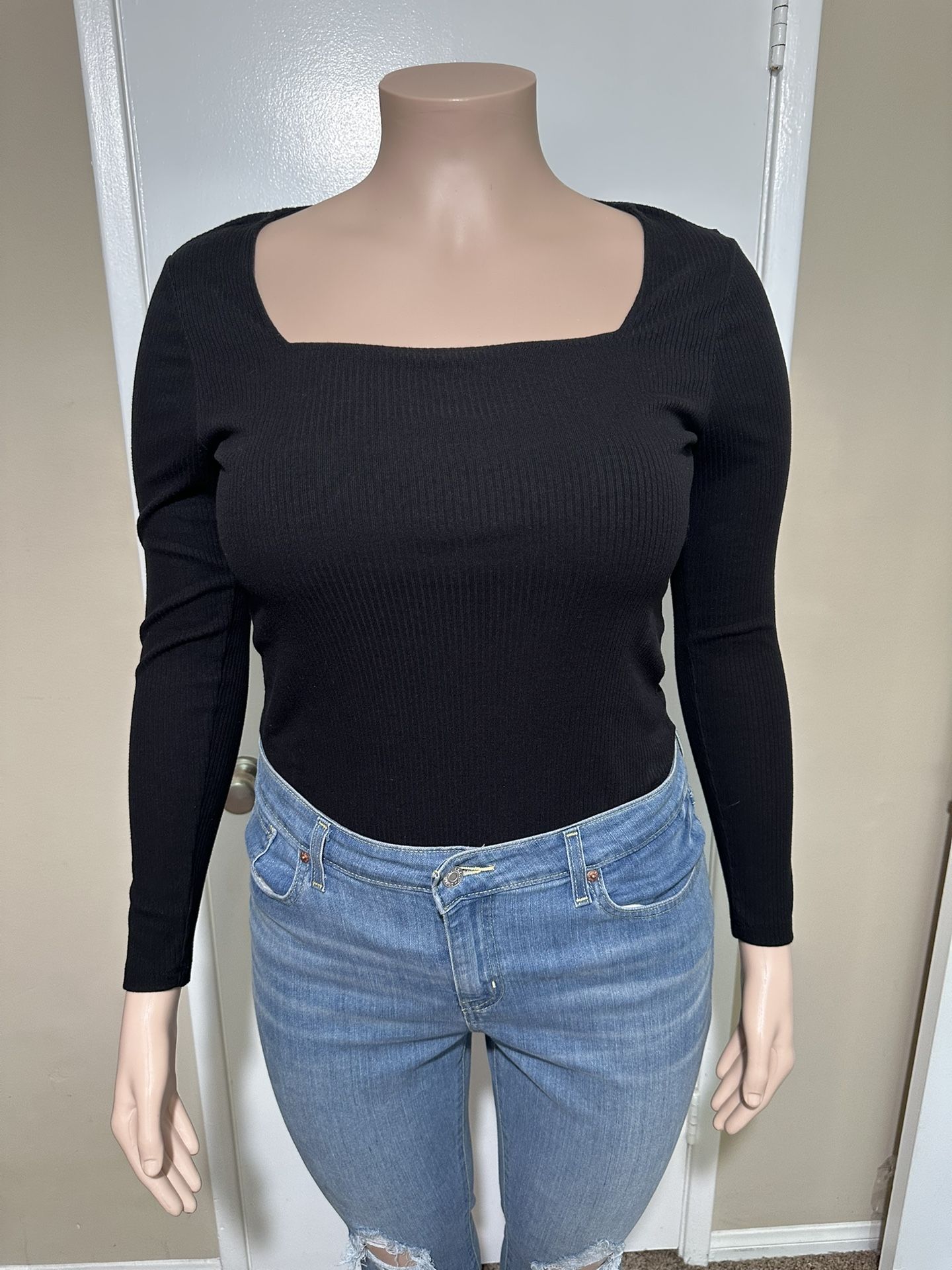 Old Navy Women’s Black Bodysuit