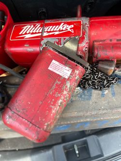 Milwaukee chain hoist