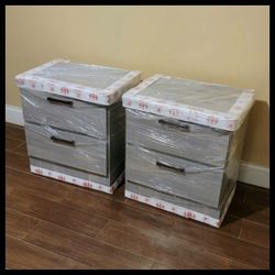 NEW TWO NIGHT STANDS - ASSEMBLED 🛠️     