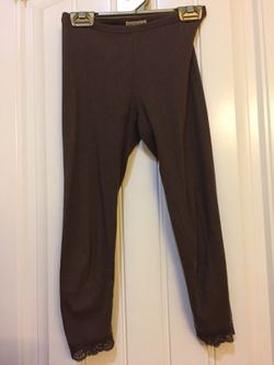 OLD NAVY BROWN LEGGINGS GIRLS SIZE MEDIUM