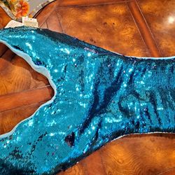 Mermaid Tail Blanket, Children,  51" Long