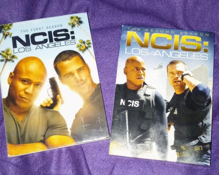 T.V. Series "NCIS: Los Angeles" Season 1 & 2 in EXCELLENT Shape on DVD