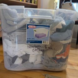 Newborn To 6 Month Baby Boy Clothes 