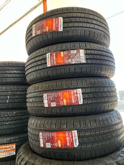 ‼️📲 215/60/16 vendo set de llantas nuevas Supermax