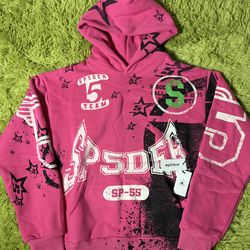 Spider stencil hoodie size medium