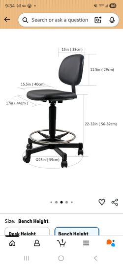 Rolling high chair
