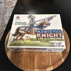 Medieval Knight Floor Puzzle