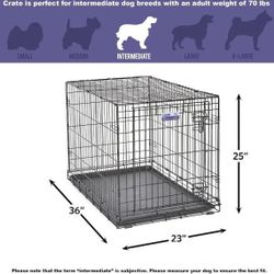 Dog Crate Folding - Slide Out Tray