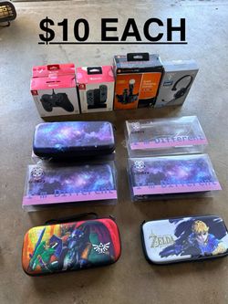 Video games accessories $10 EACH