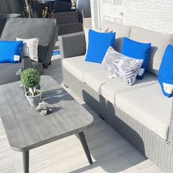 Outdoor Furniture/patio Furniture/outdoor Patio Sofa/outdoor Lounge Chair/patio Daybed/balcony Set/muebles De Patio Balcón Terraza/cama De Patio Picón