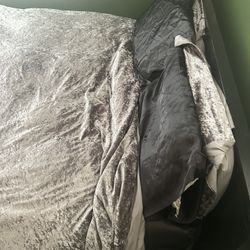 Queen Size Bed Frame & Mattress