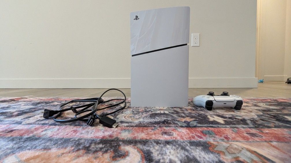 PlayStation 5 With Cords And Controller