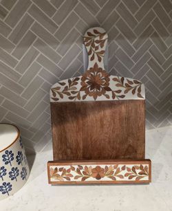 Cookbook Wood Stand