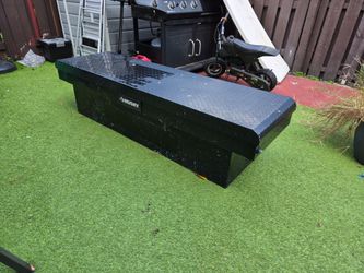 Husky Black Truck Bed Tool Box