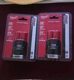 Milwaukee M12 RedLithium CP2.0 Battery 2-Pack