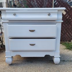 White Dresser Nightstand 