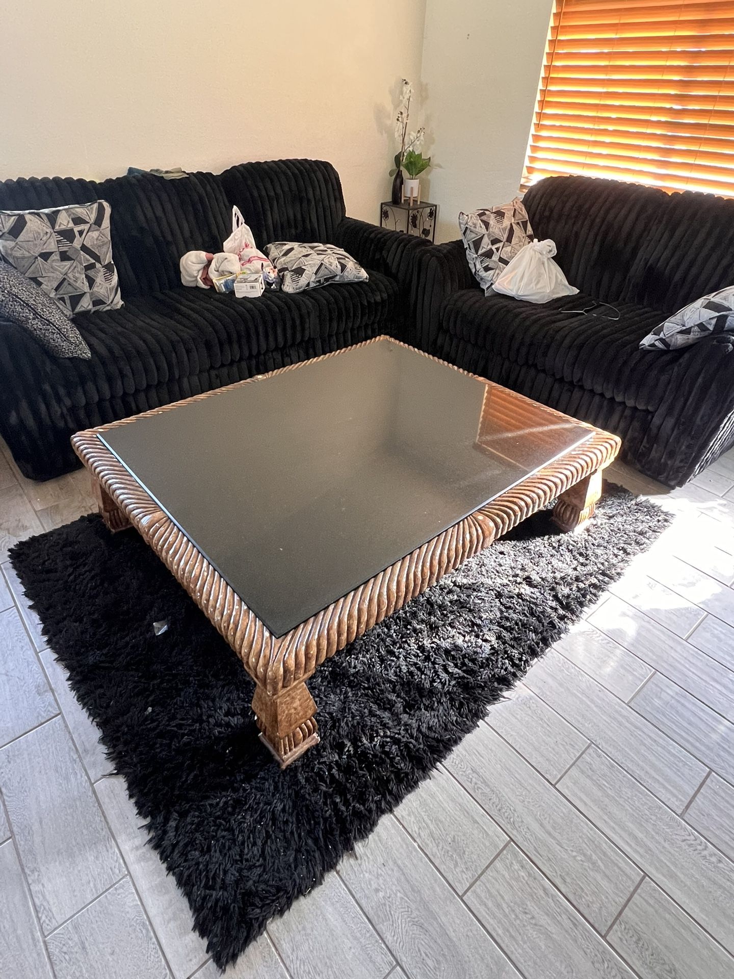 Granite Living Room Table