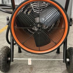 Global Industrial® Portable Salamander Heater, Adjustable Thermostat, 480V, 3 Phase, 30000W 