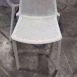 Stackable White Patio Chair – Recycled Resin Dining Chair | BRAND NEW | Heavy Duty Commercial Grade | Outdoor | Delivery Available