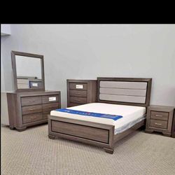 Brand New Complete Bed With Orthopedic Mattress For $499