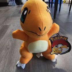 Pokemon Charmander Plush Toy With Tags! Brand New
