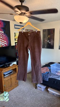St. John’s Bay Brown Corduroy Pants - 34/34